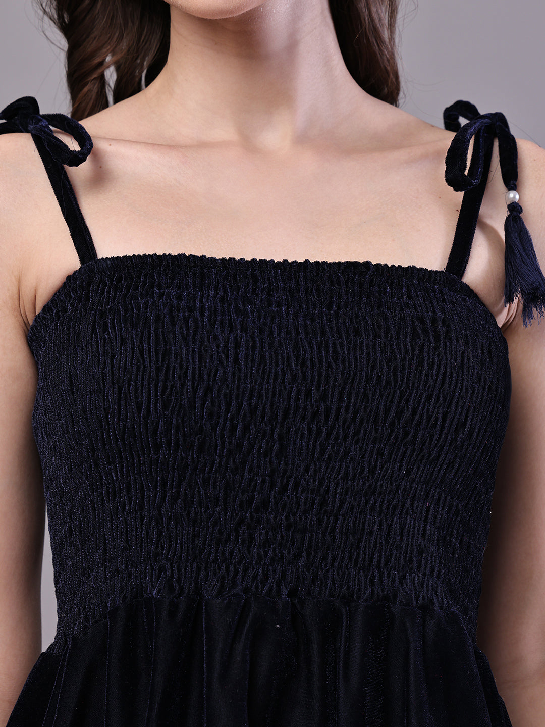 Midnight Black Asymmetrical Style