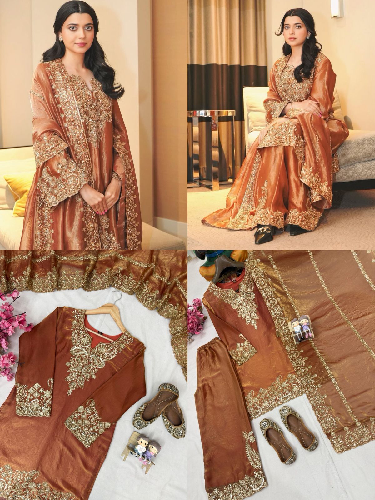 Trendy Printed Sharara Suit for Women