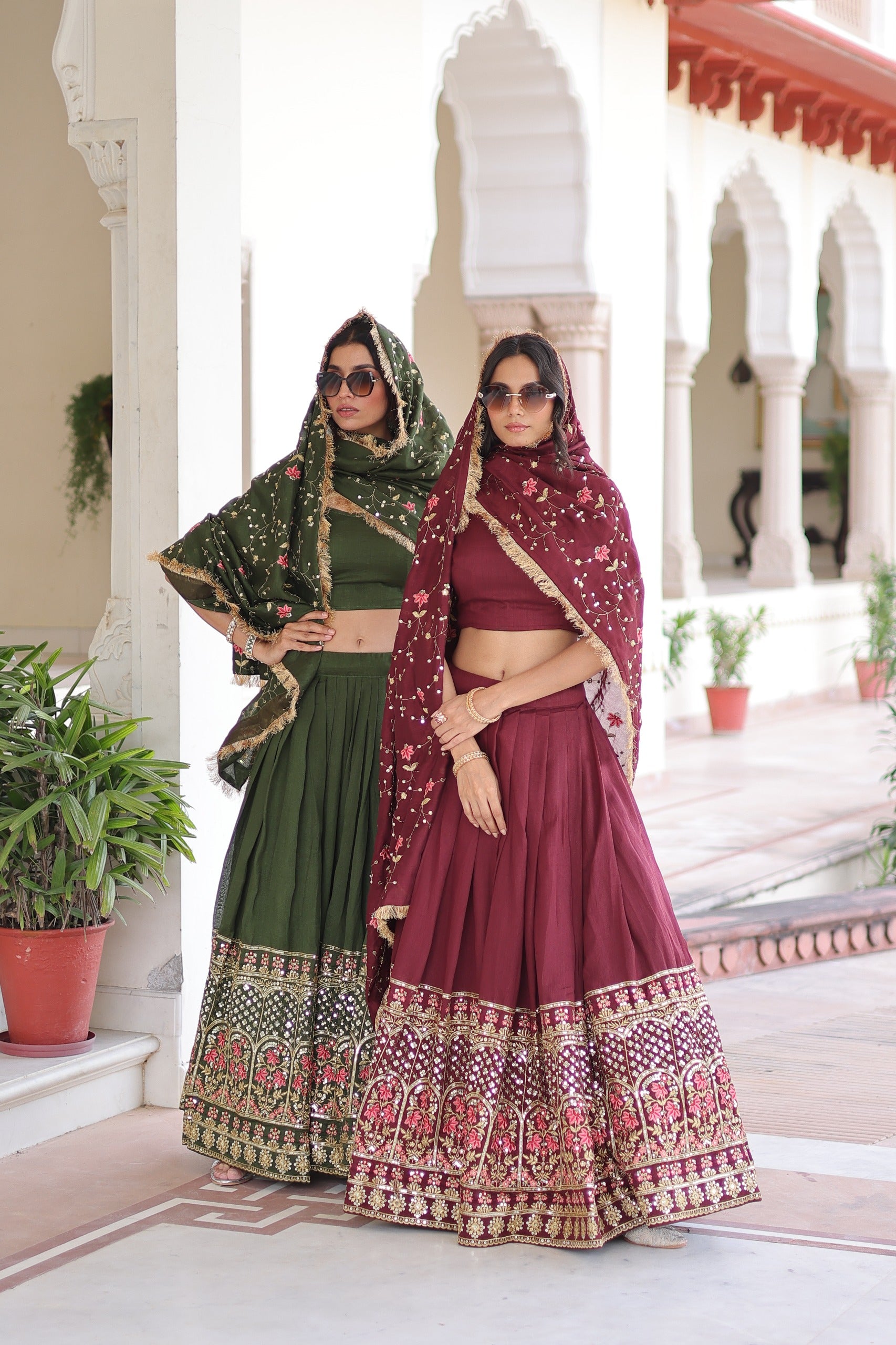 Premium Party Wear Lehenga with Dupatta – Yaari Collection