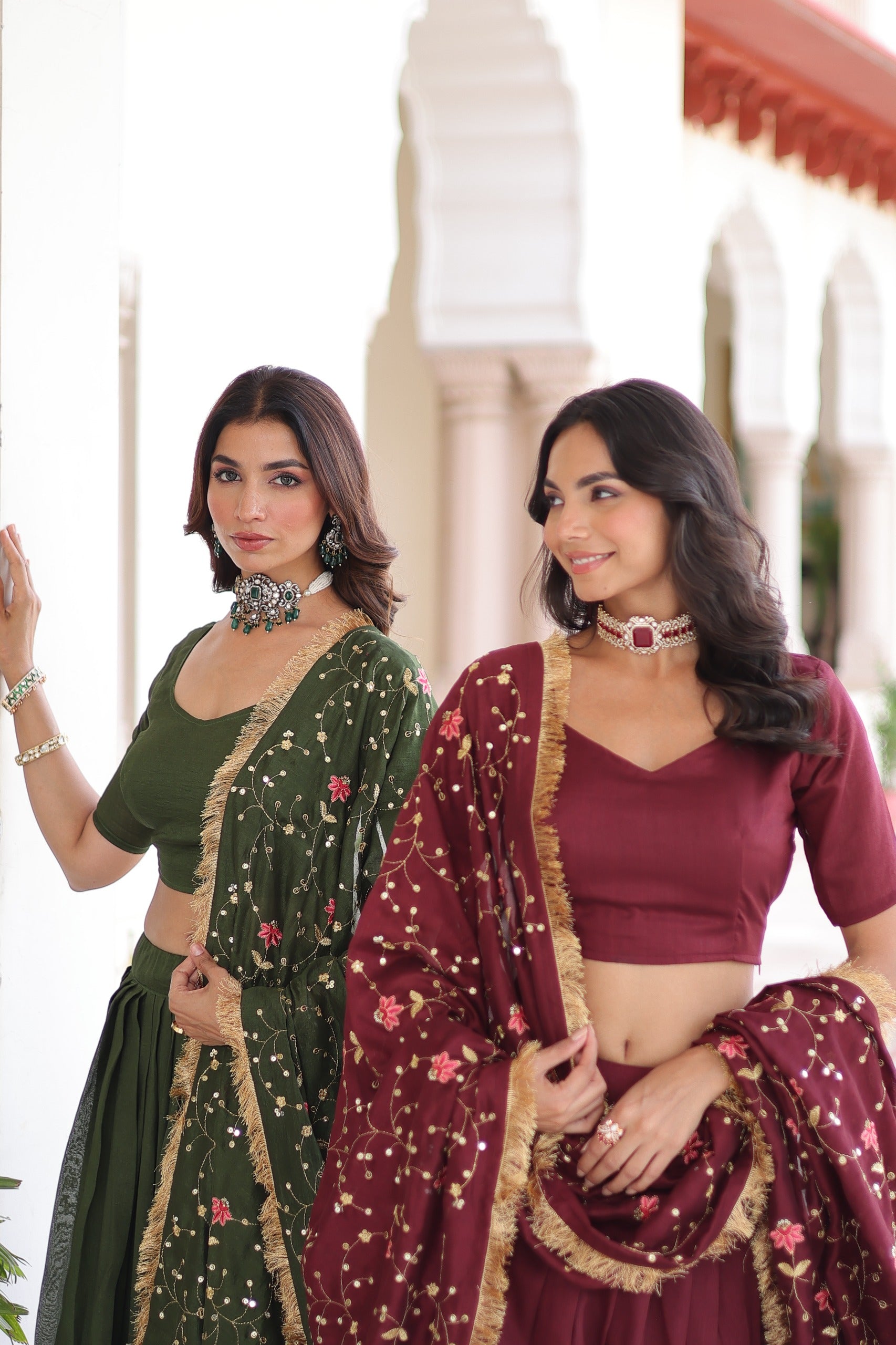 Premium Party Wear Lehenga with Dupatta – Yaari Collection