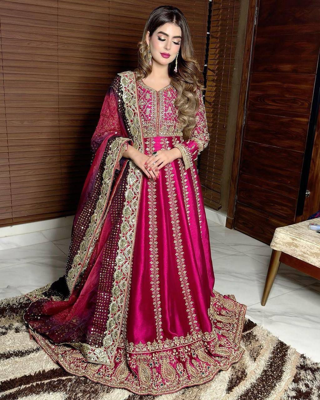 Princess Style Party Wear Anarkali Gown- Yaari Collection