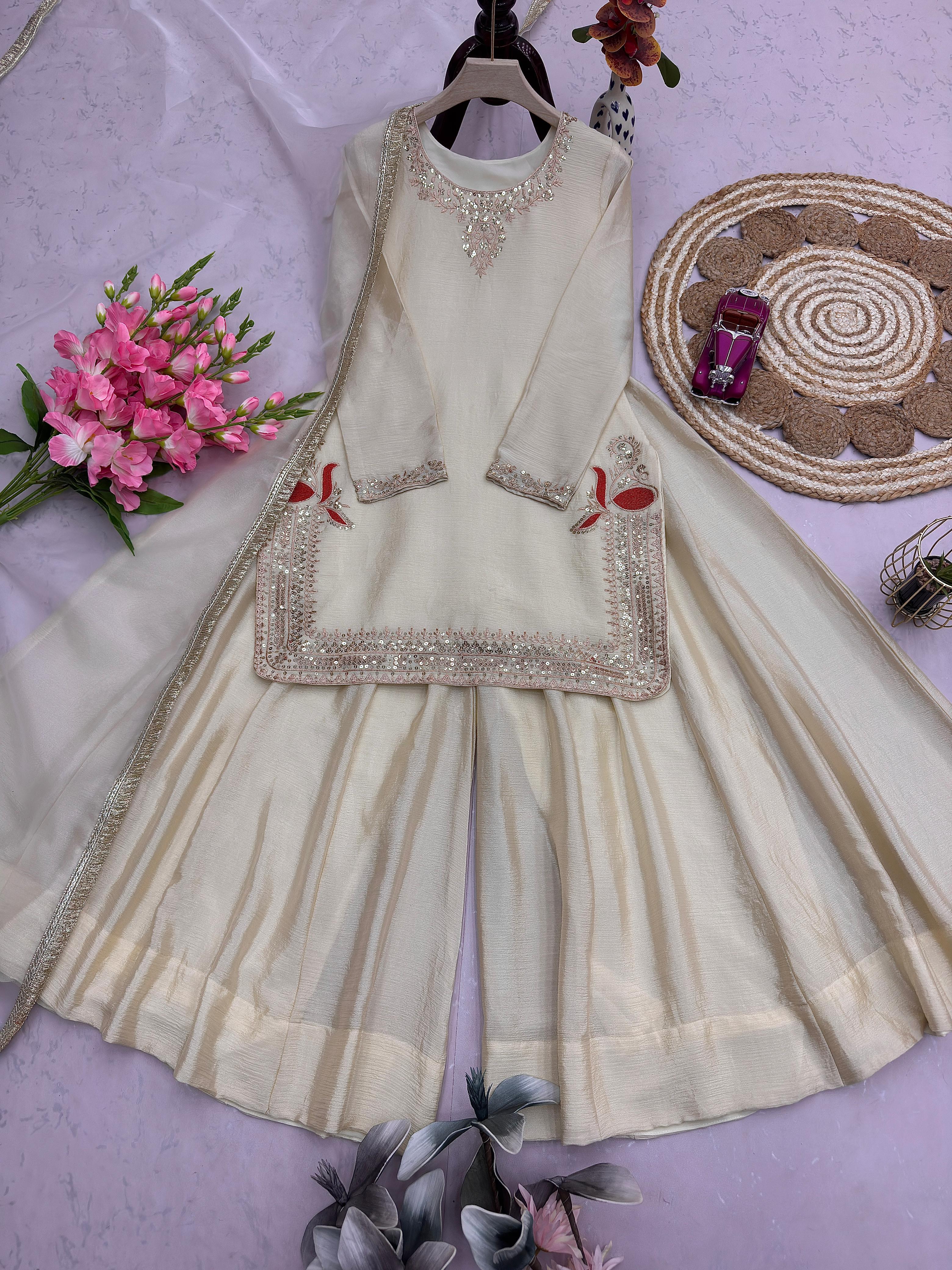 Premium Party Wear Palazzo Set for Women - Yaari collection