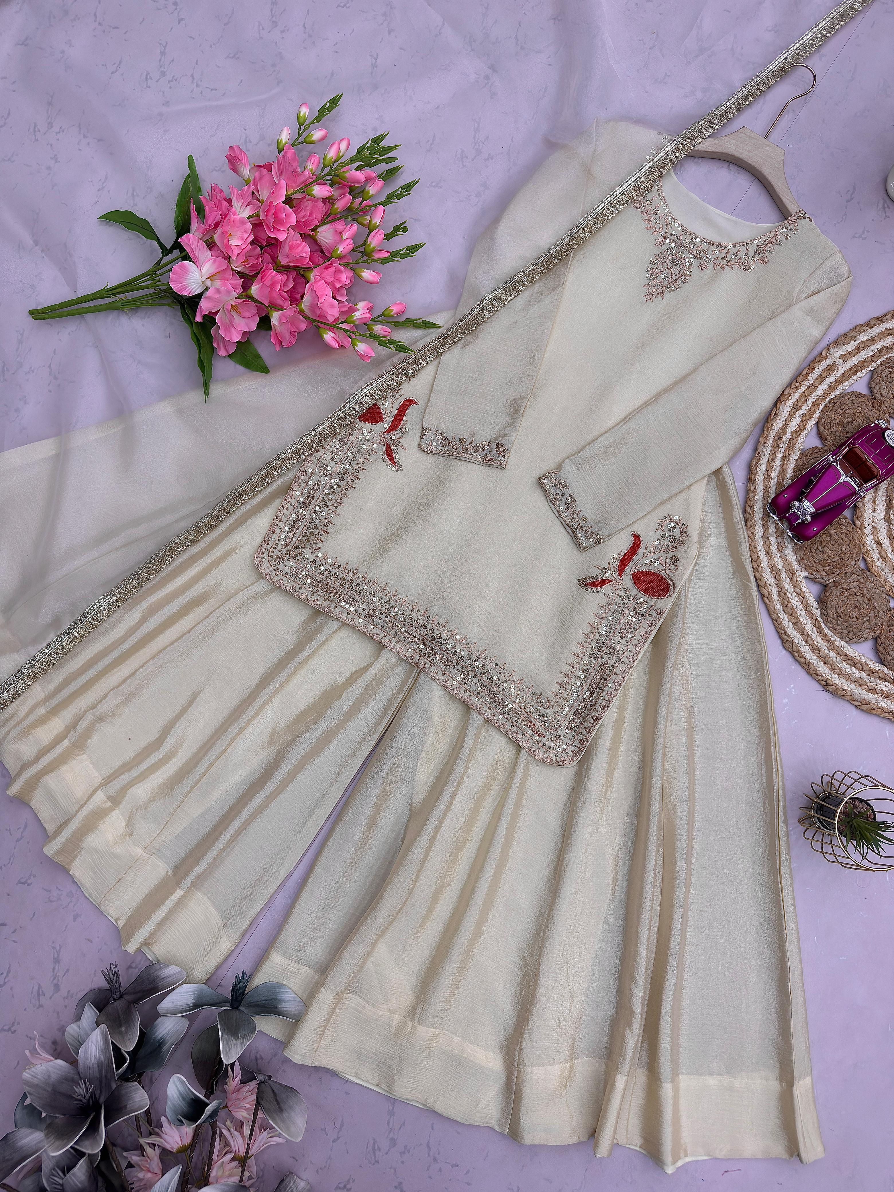 Premium Party Wear Palazzo Set for Women - Yaari collection