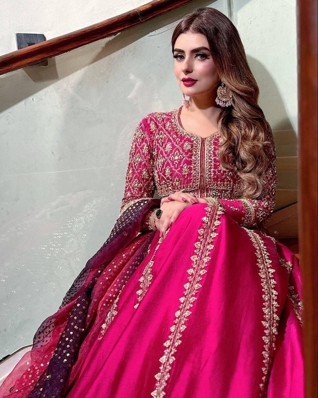 Princess Style Party Wear Anarkali Gown- Yaari Collection